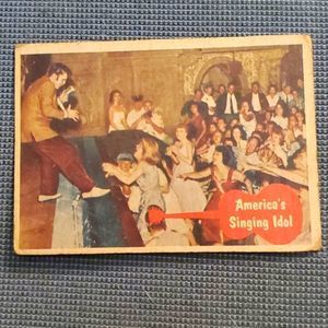 1956 Elvis Celebrity Card #10 "America's Singing Idol"